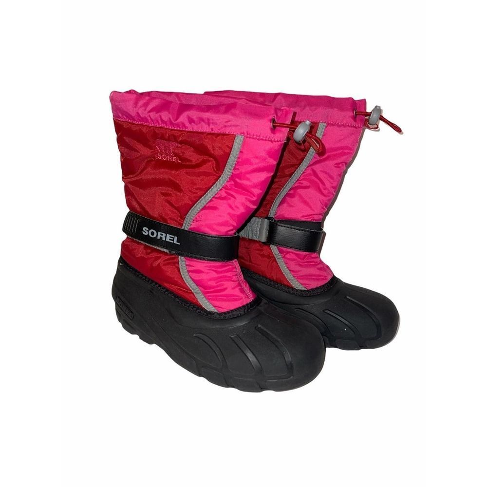 Sorel Kids Boots in Pink and Black